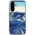 View of the Naruto whirlpools at Awa by Hiroshige Galaxy A36 5G Clear Case